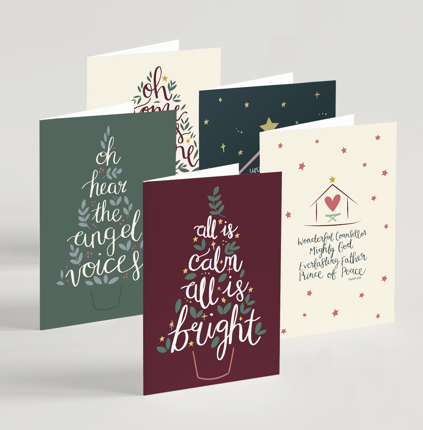 Mixed A6 Pack (2022) Christmas Cards Packs - Cello Packaging