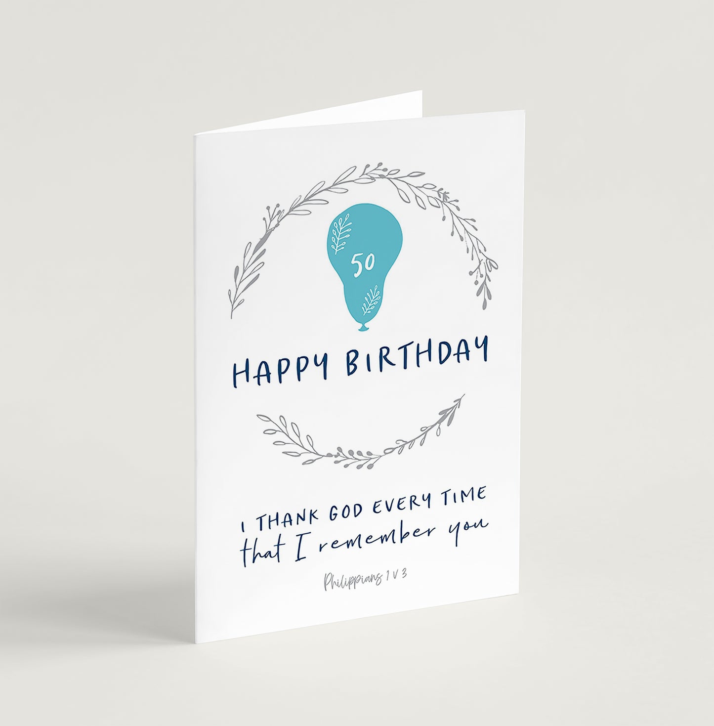 Happy Birthday - choose your number!  greeting card