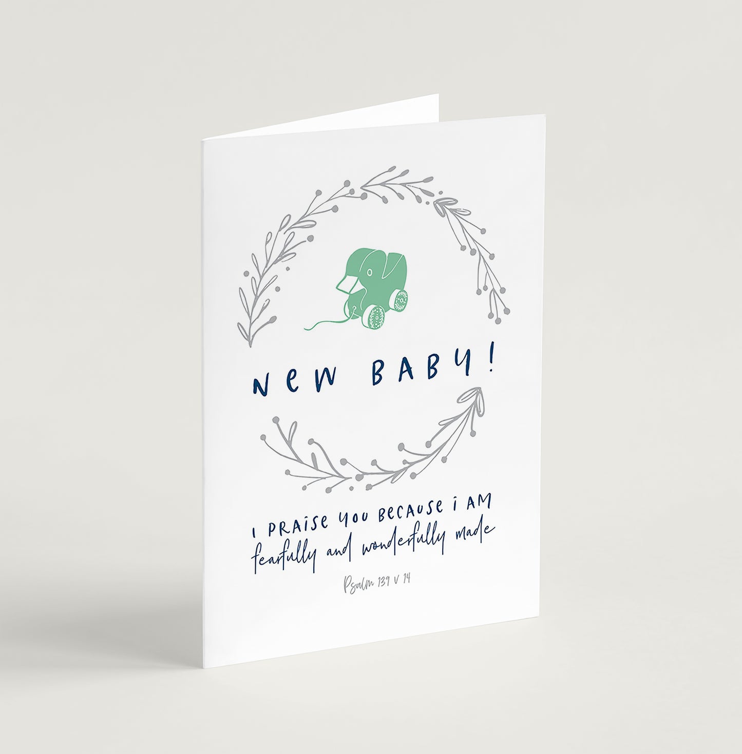 New Baby greeting card