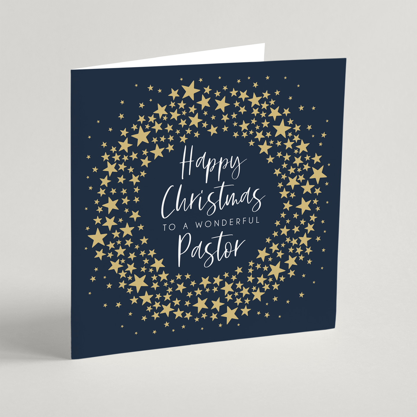 Happy Christmas Pastor (2022) Single Christmas Card