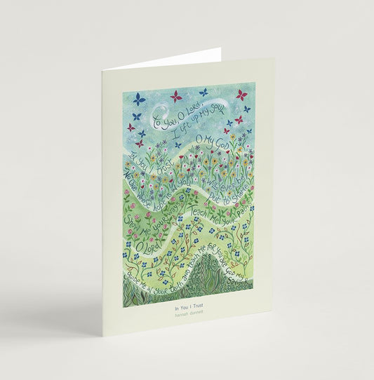 'In You I Trust' by Hannah Dunnett - Greeting Card