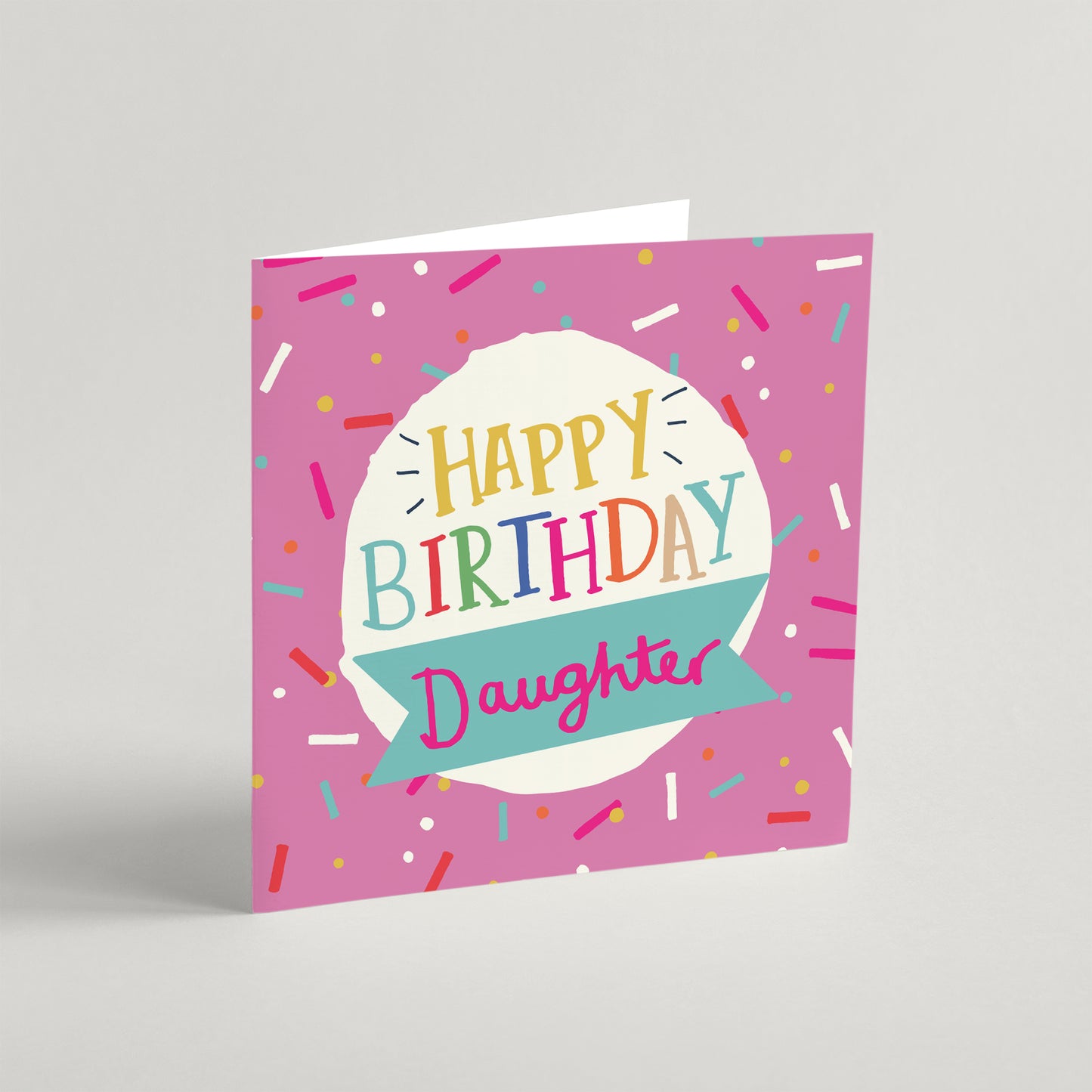 'Happy Birthday Daughter' Greeting Card and Envelope