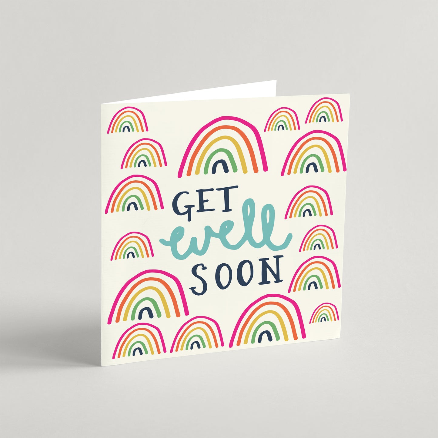 'Get Well Soon' Greeting Card & Envelope