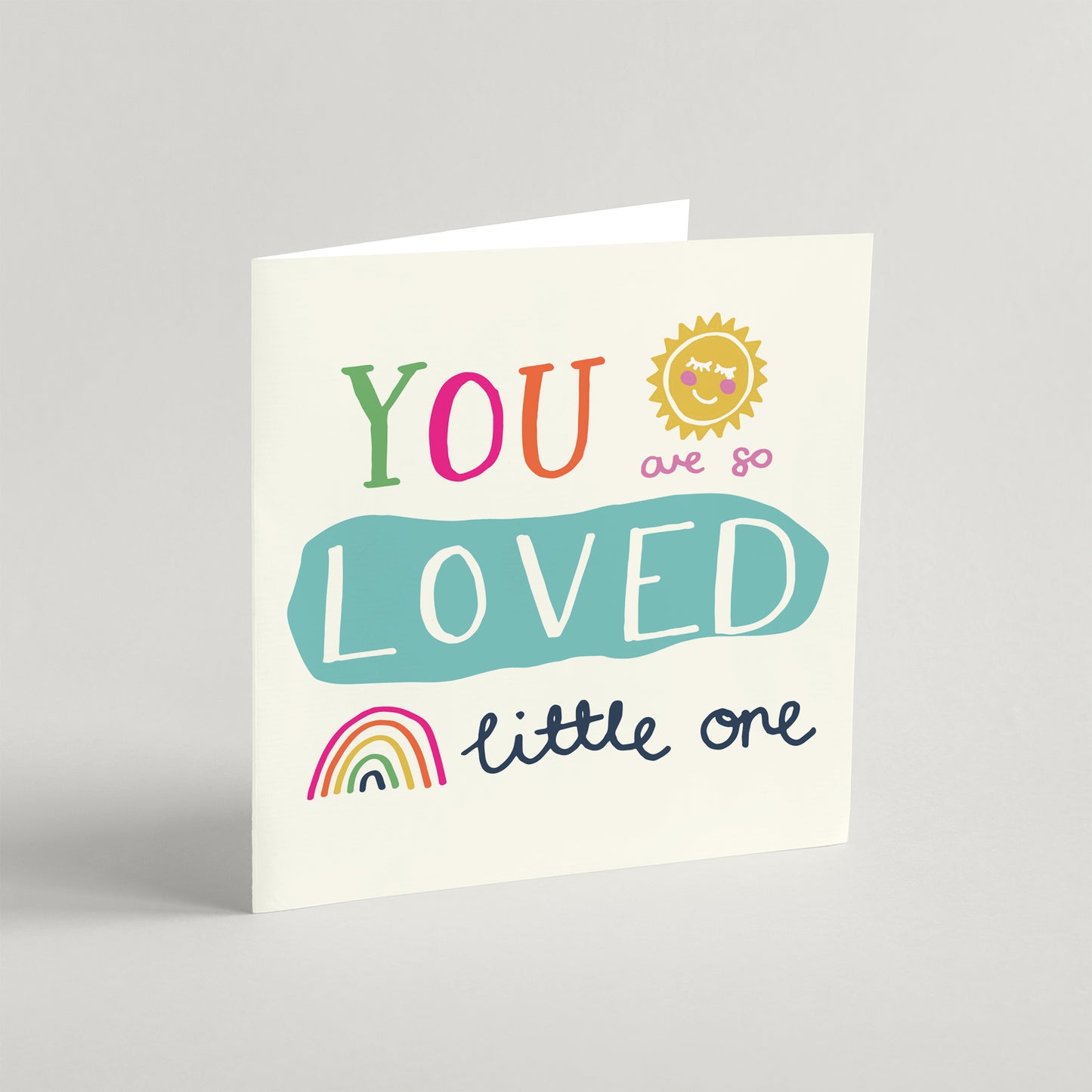 'You Are So Loved' New Baby Card & Envelope