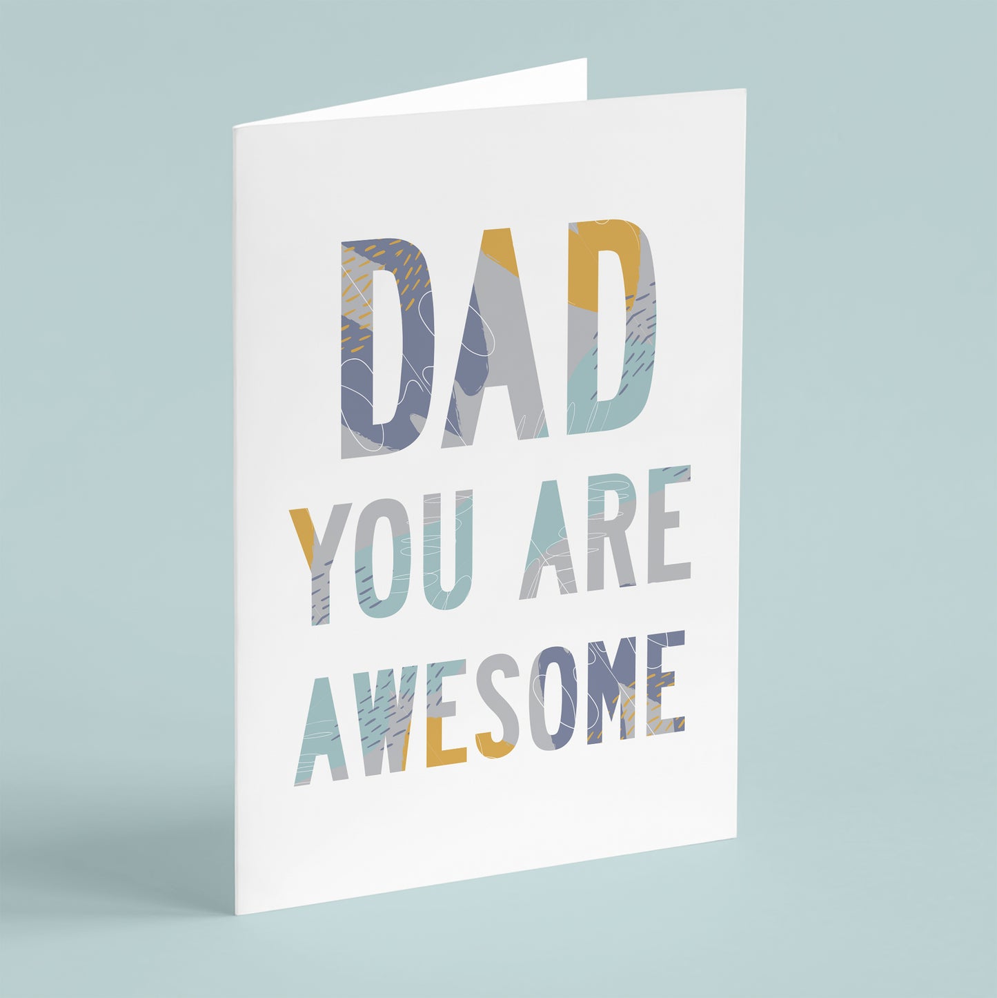 'Awesome Dad' Card