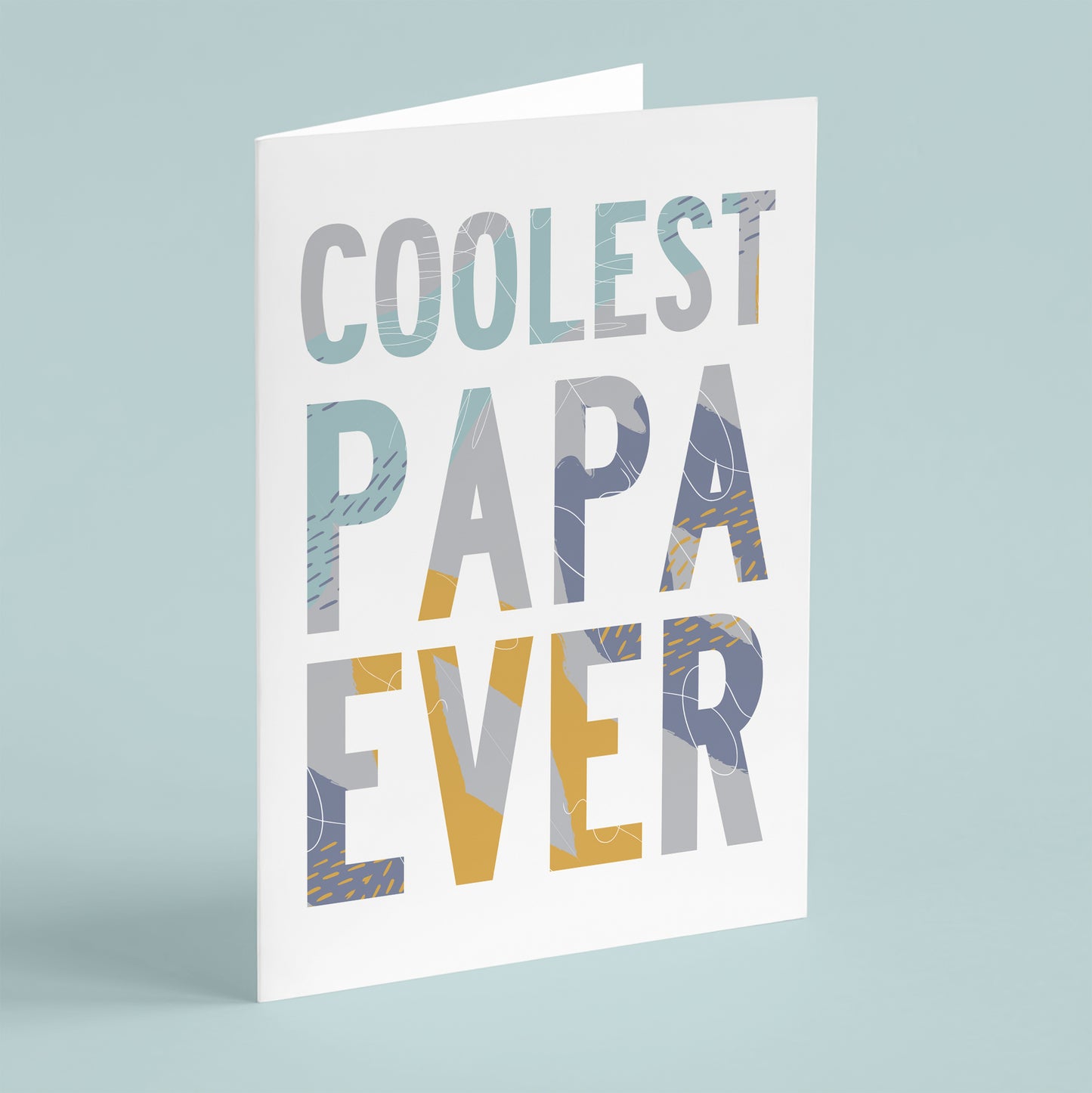 'Coolest Papa Ever' Card