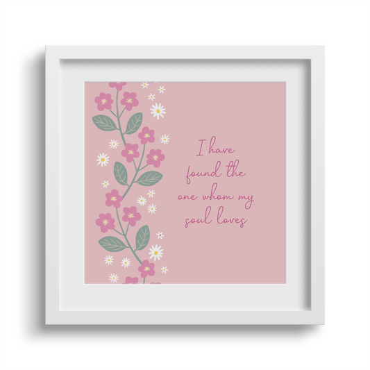 'I Have Found The One' Framed Print