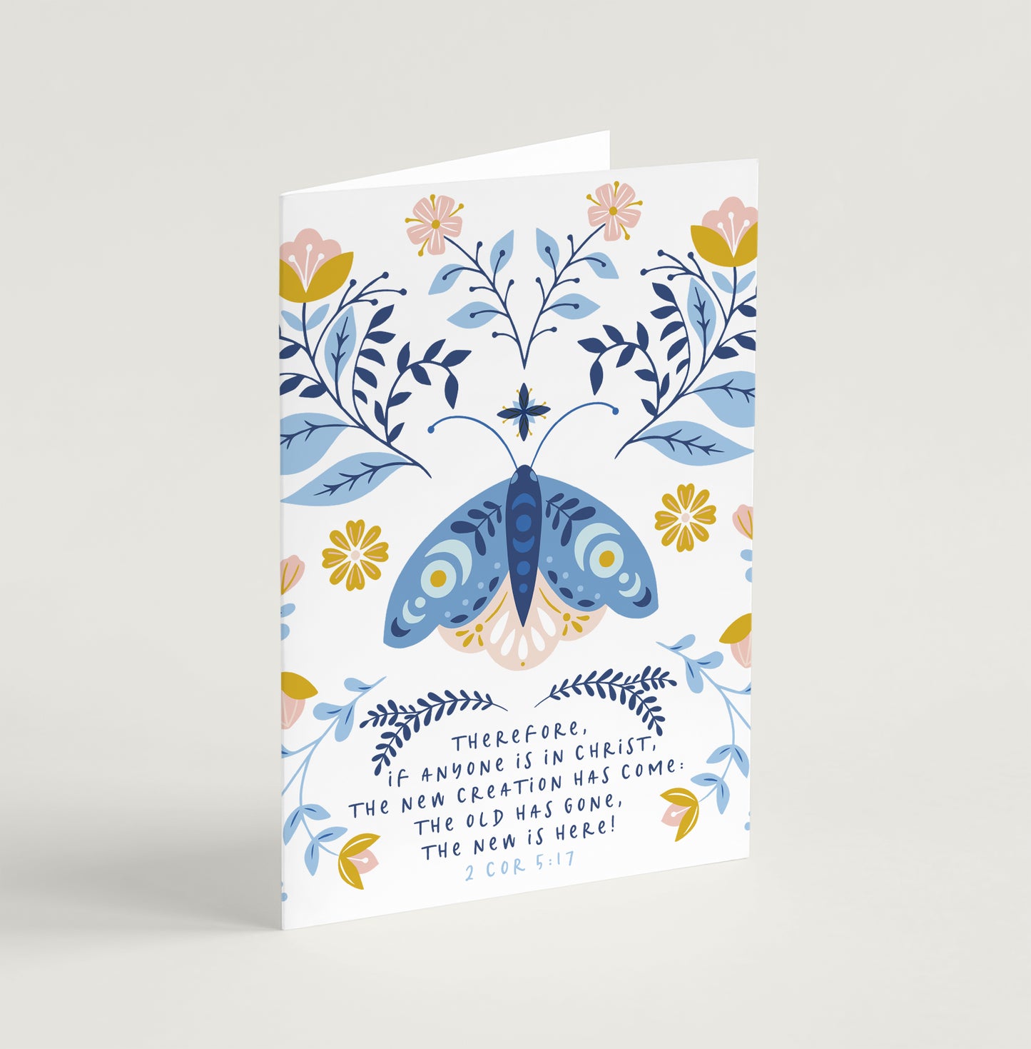 'New Creation' (Moth) - Greeting Card