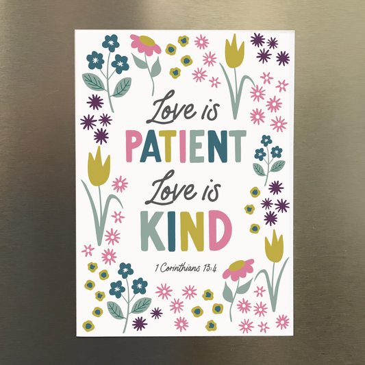 Love is Patient (Magnet)