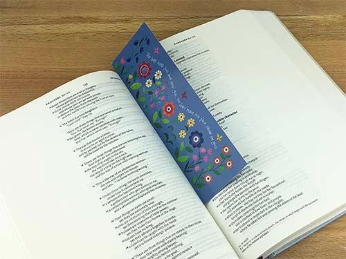 'The Lord Bless You' bookmark by Hannah Dunnett